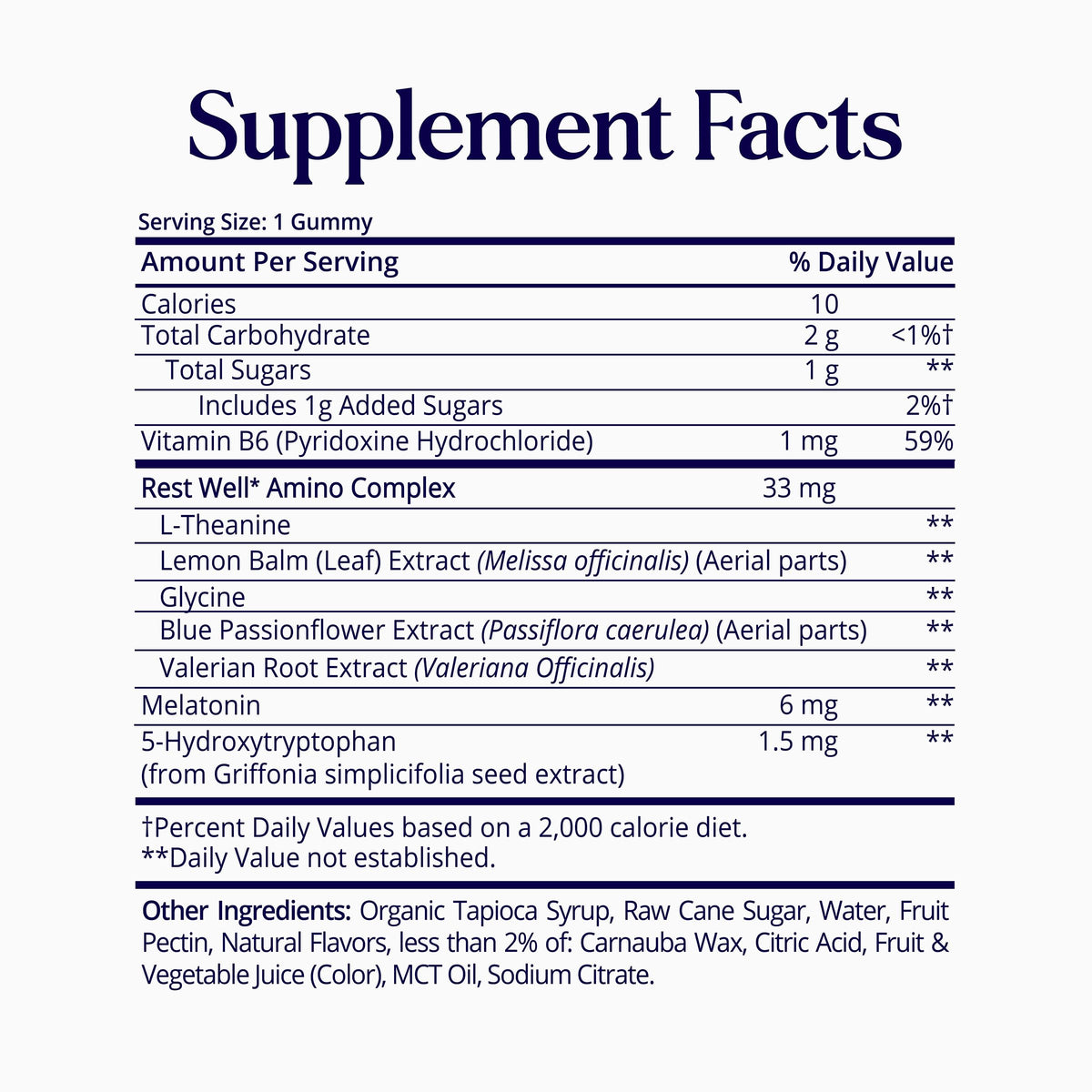 SugarBearHair Sleep Vitamins