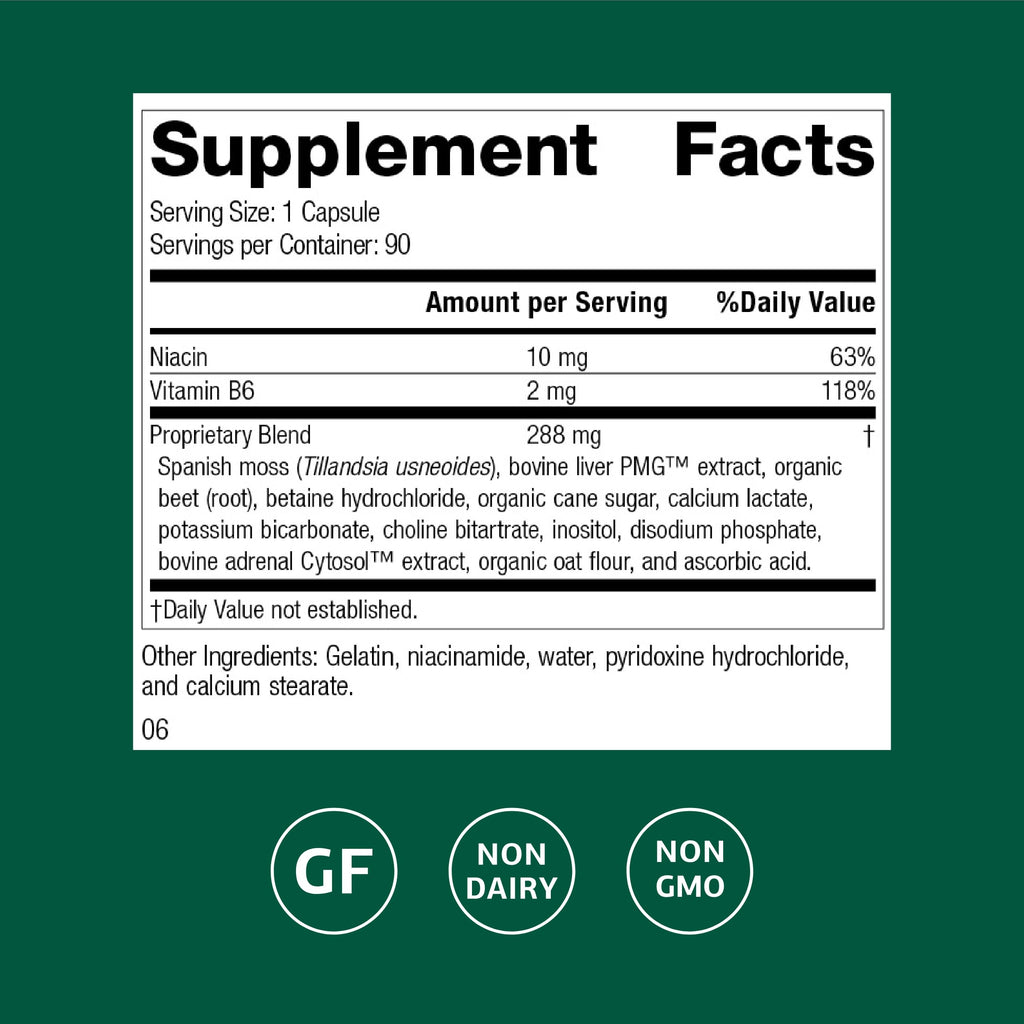 Standard Process Betacol Liver Support - 90 Capsules - image 2