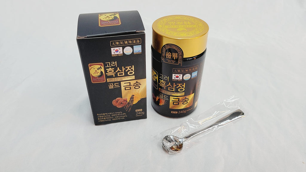 SAIT BYULL Korea Black Ginseng Extract Gold - 240g x 4 - image 3