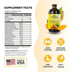 Serene Herbs Liquid Turmeric with Black Pepper - 16oz - image 2
