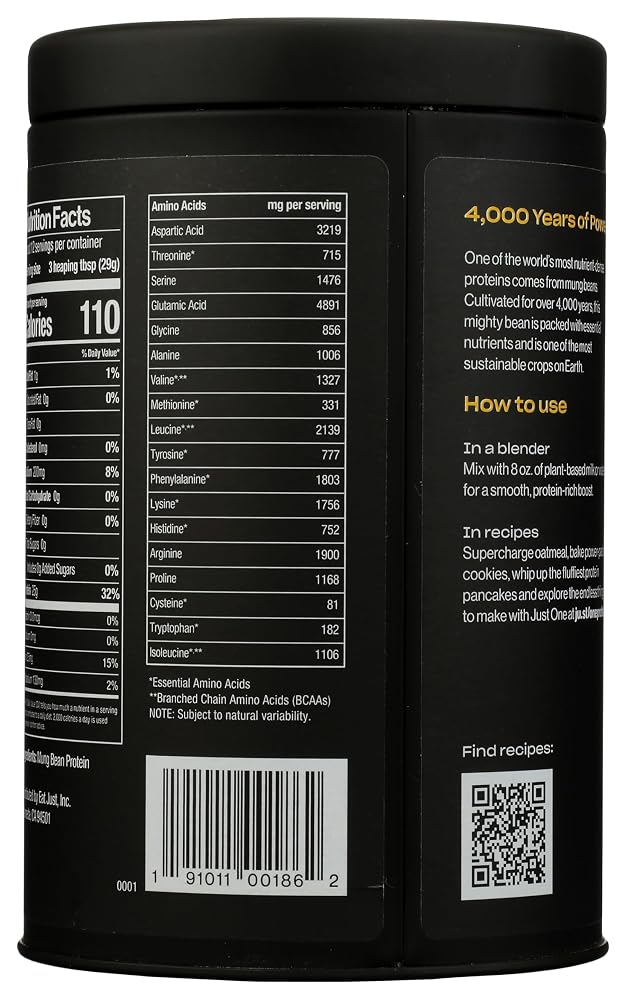 Eat Just Protein Powder Plant-Based Complete - 12 oz - image 2