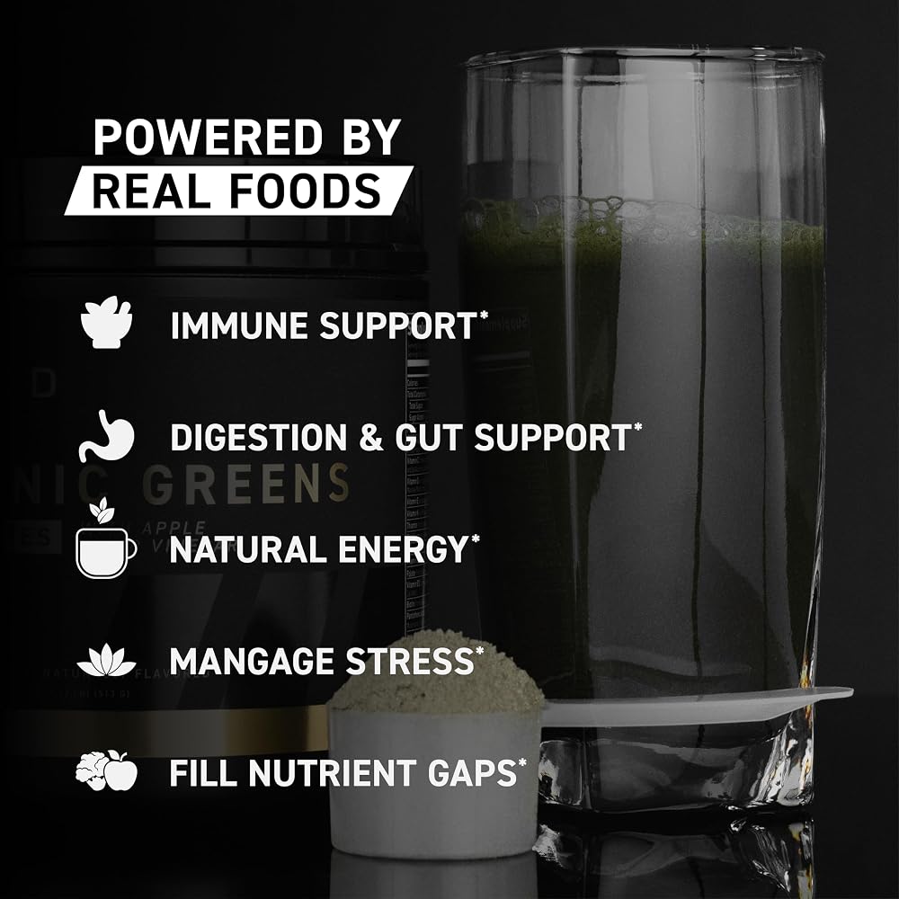 Kaged Organic Greens Elite Powder Berry - 30 Servings - image 4