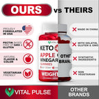 Vital Pulse Keto ACV Gummies Sugar Free Weight Loss - 60 Gummies - image 5