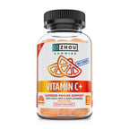 ZHOU Vitamin C+ Gummies for Immune Support - 60 Vegan Gummies