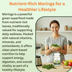 MEDI BOTIC Organic Moringa Capsules 800mg, 3rd Party Tested & Non-GMO