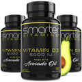 SmarterVitamins Vitamin D3 5000 IU with Avocado Oil - 270 Softgels