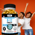 Kaya Naturals B-12 Complex - Multivitamin Supplement for Women & Men