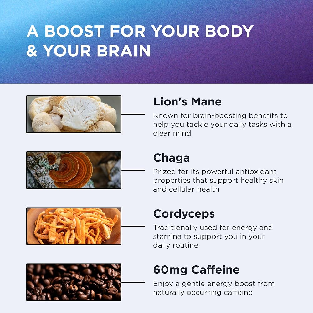 Dr. Emil Mushroom Coffee with Lion's Mane & Chaga - 3.5 oz - image 5