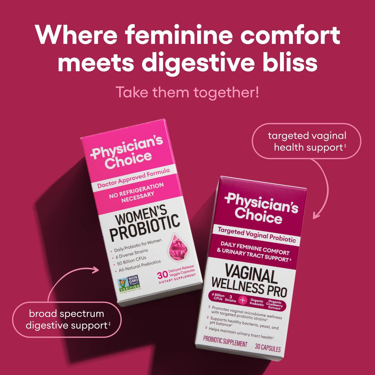 Physician's Choice Probiotics for Women 50 Billion CFU - 60 Capsules - image 8