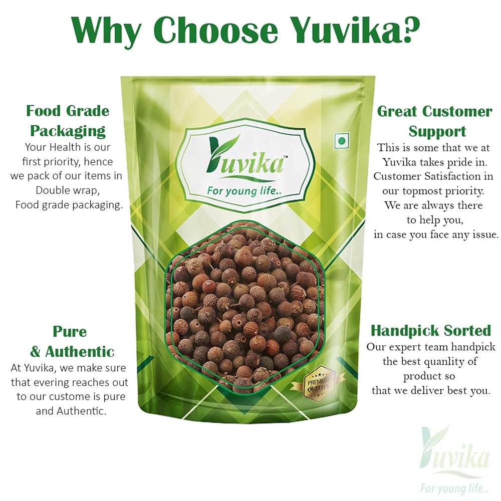 Yuvika Baibadang Vaivadang Black Embelia Ribes Herbal Supplement - 400g - image 3