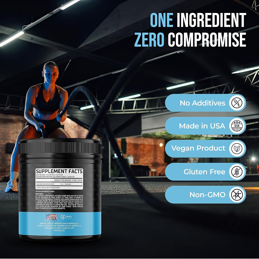 NHHS Micronized Creatine Monohydrate