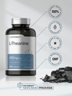 Horbäach HORBAACH Capsules L Theanine 400Mg Gluten Free Bottle N
