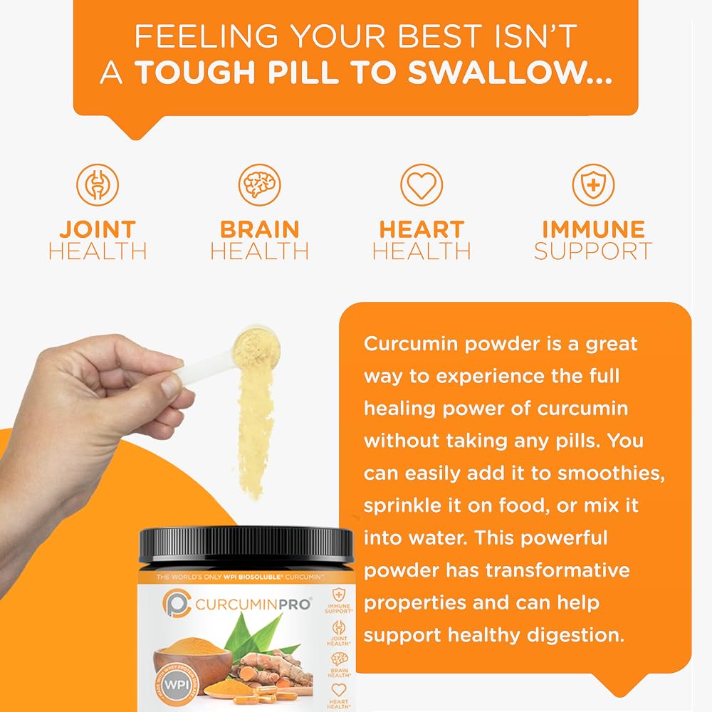 curcuminpro Complete Curcumin Powder - 90 Grams - image 3