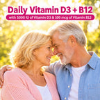 NEVISS Vegan Vitamin D3 5000 IU + B12 Gummies - 120 Count - image 6