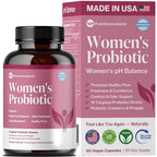 Pure Micronutrients Vaginal Probiotics with Cranberry pH Balance - 60 Capsules