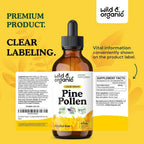 Wild & Organic Pine Pollen Tincture - 4 fl oz - image 9