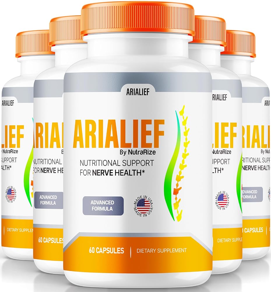 NutraRize Arialief Nerve Health Support Capsules - 300 Count