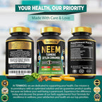 Tenmido Neem Leaf 8-in-1 Supplement Immune Health Support - 150 Capsules - image 7