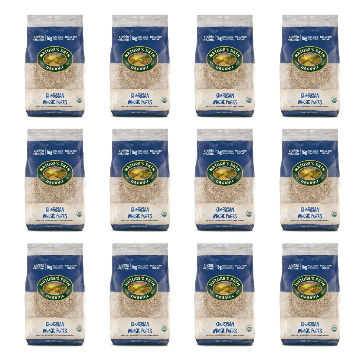 Nature's Path Organic Khorasan Wheat Puffs Cereal - 12 x 6 oz - image 4