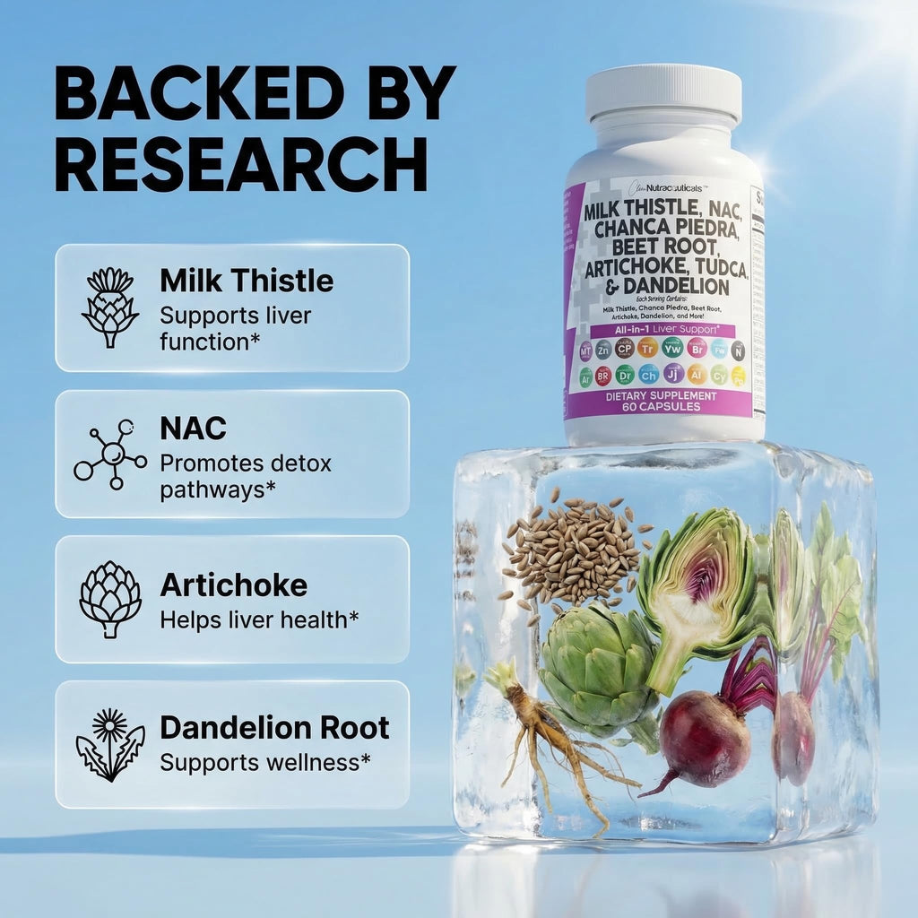 Clean Nutraceuticals Liver Depend Milk Thistle NAC - 60 Capsules - image 3