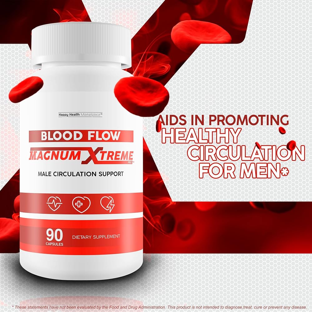 Happy Health Marketplace Blood Flow Magnum Xtreme Pro - 90 Capsules - image 5