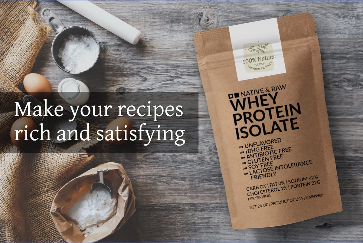 NMNWed Native Whey Protein Isolate Unflavored - 20 oz - image 4