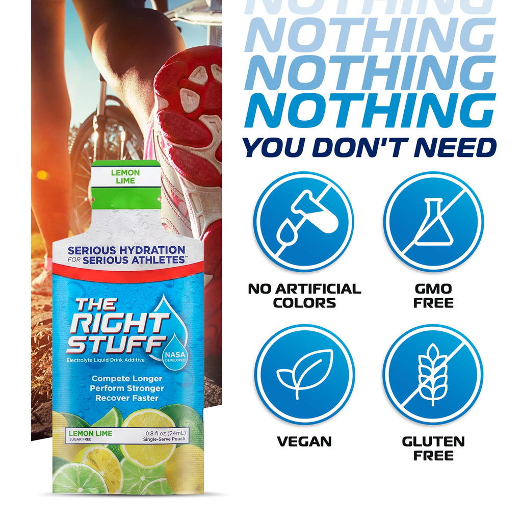 The Right Stuff NASA Electrolyte Drink Concentrate - 60 Count - image 4