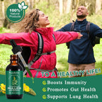 Newseel Mullein Drops for Lungs Breathing Support - 2 Fl Oz - image 6