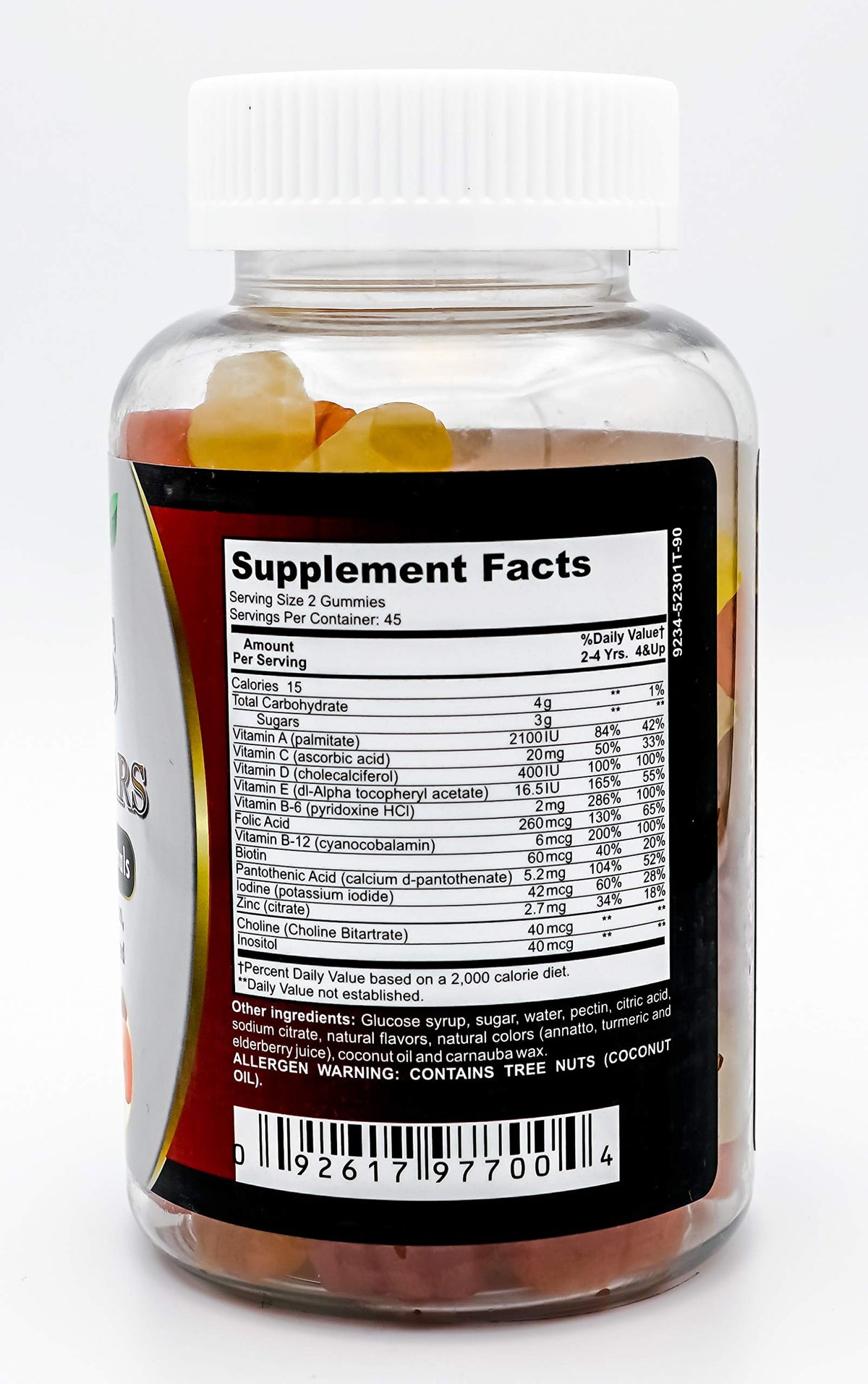 Tarsal Naturals Multivitamin and Minerals Gummies for Kids - 90 Gummies - image 2