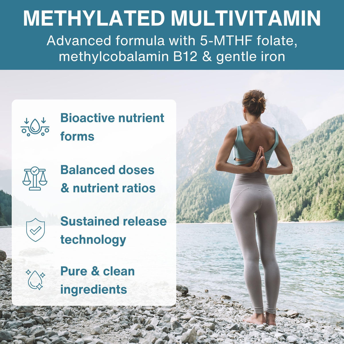 Igennus High Potency Methylated Multivitamin for Women with Gentle Iron - image 2