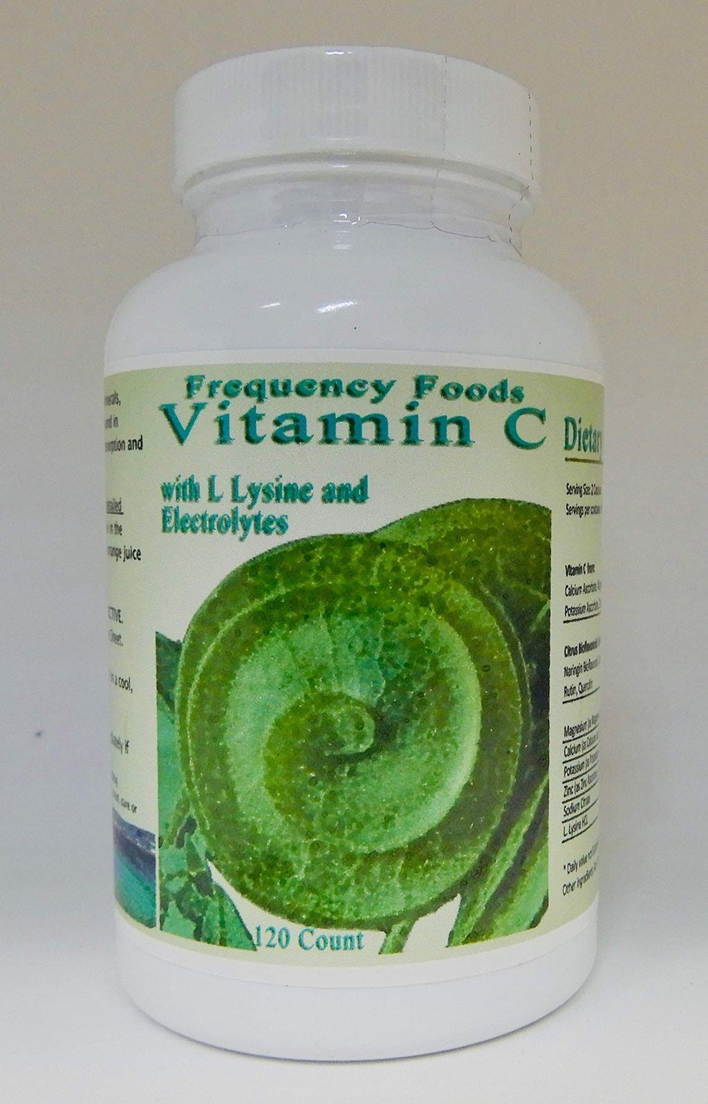 Frequency Foods Vitamin C Capsules - 120 Count