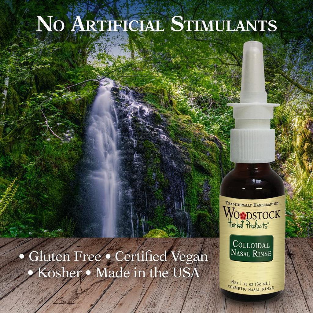 Woodstock Herbal Products Colloidal Silver Nasal Rinse - 1 Fl Oz - image 3