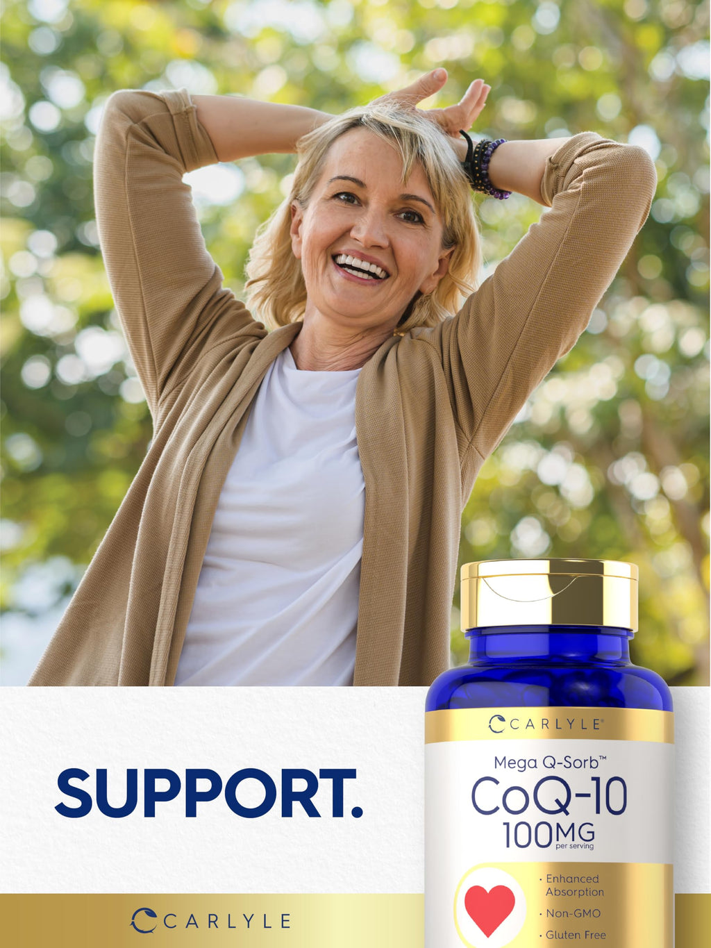 Carlyle CoQ10 100mg Softgels - 240 Count - image 7