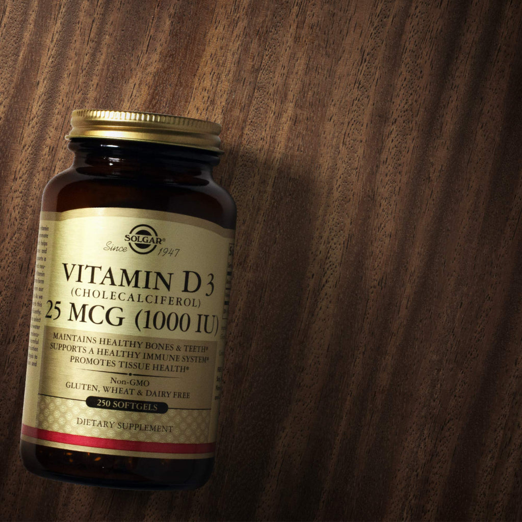Solgar Vitamin D3 1000 IU - 100 Softgels - image 5