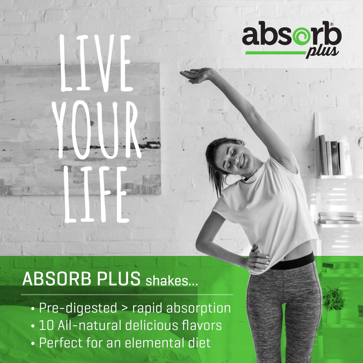 Absorb Plus Vegan Isolate Protein - Gut Health