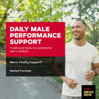 GNC Mega Men Staminol Male Vitality Formula - 60 Capsules - image 2
