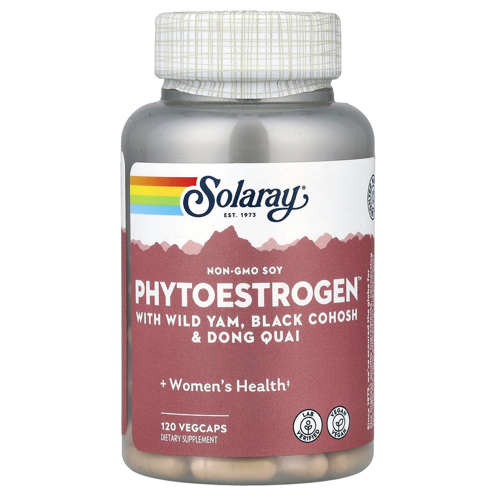 Solaray Phytoestrogen Supplement - 120 Capsules
