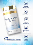 Carlyle Magnesium Oxide 500mg - 300 Caplets - image 5