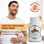 HERBALICIOUS Quinine Capsules Cinchona 500mg - 160 Capsules - image 3