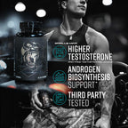 Gorilla Mind Sigma Testosterone Booster - 120 Capsules - image 5