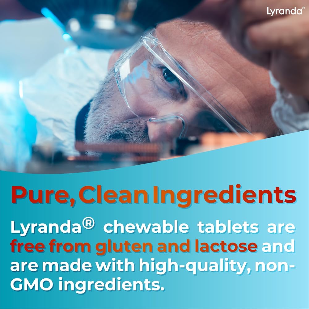 Lyranda L-Lysine 1000 mg Chewable Tablets - 20 Count - image 5