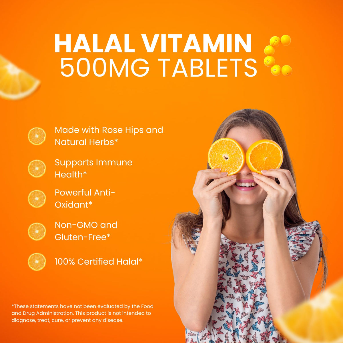 Zaytun Halal Vitamin C 500mg Immune Support - 60 Tablets - image 3