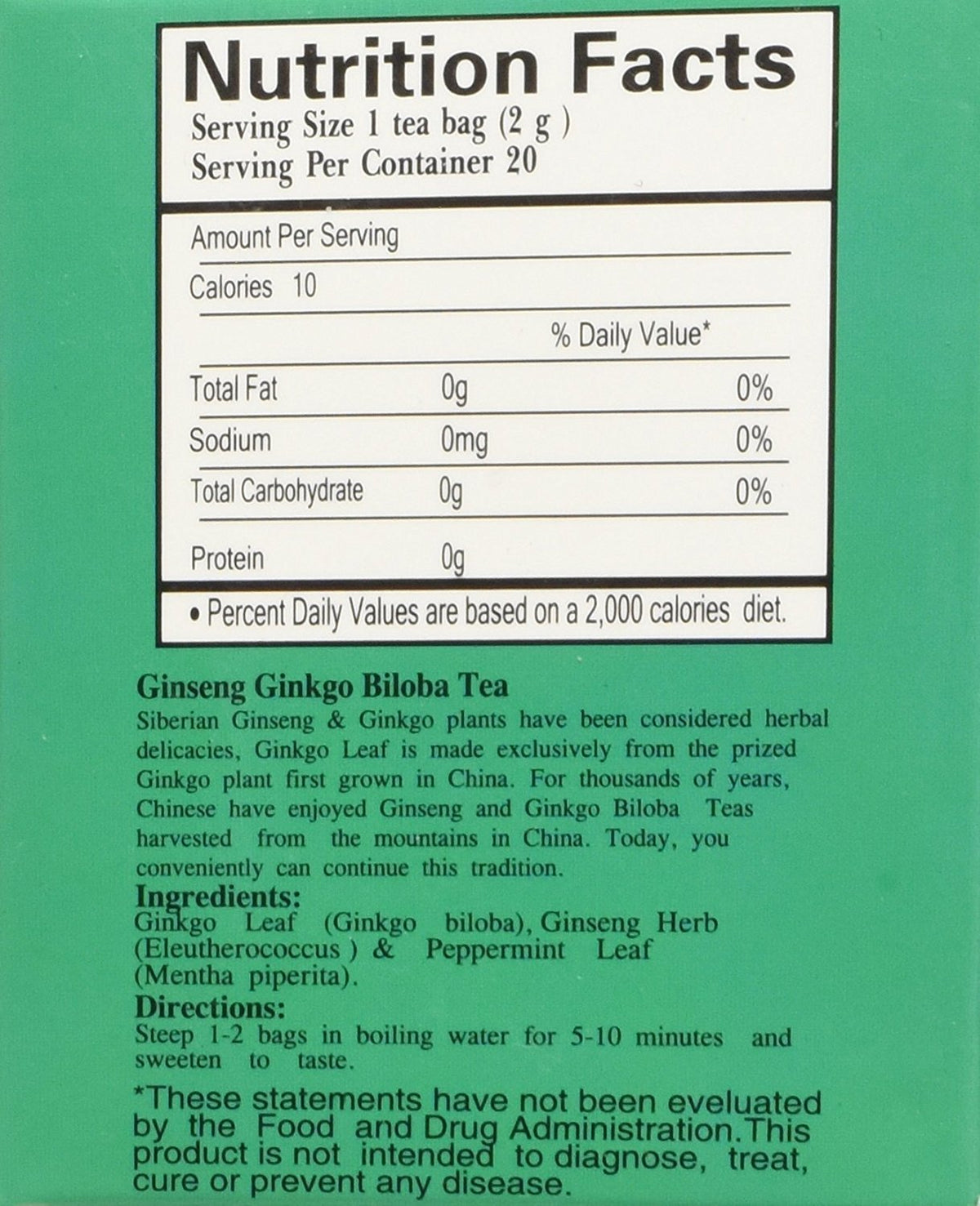 Royal King Ginseng Ginkgo Biloba Extract Oral Liquid - 30 Bottles - image 2