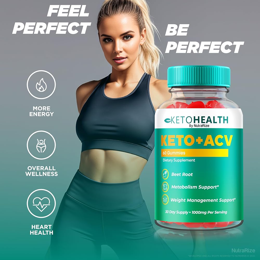 NutraRize Keto Health ACV Gummies - 60 Gummies - image 4