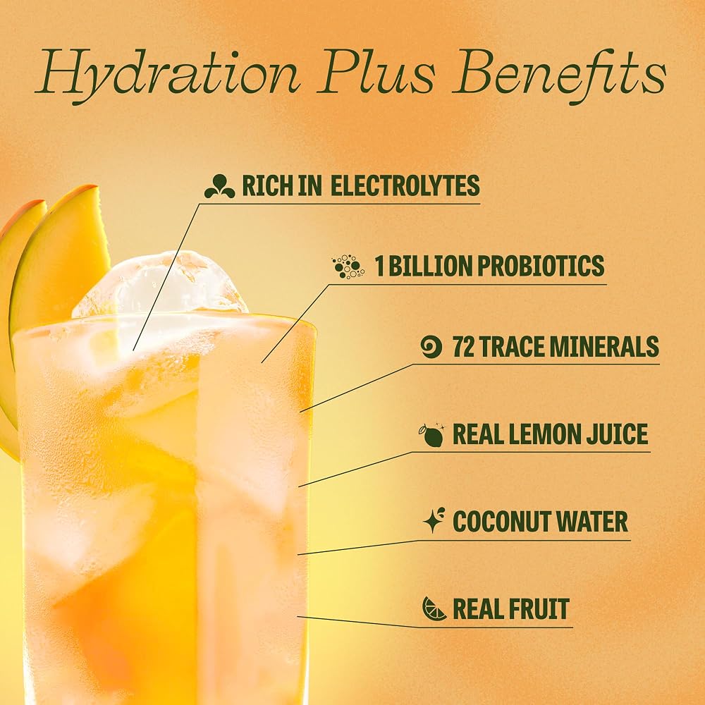Clevr SuperTea, 18 Servings, Hydration Tea Blend with Coconut Water