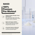 NAKED Citrus Energy Pre-Workout Powder - 30 Servings - image 2