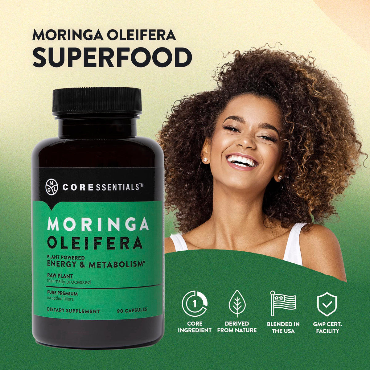 NGL Moringa Capsules 1300mg - 90 Capsules - image 4
