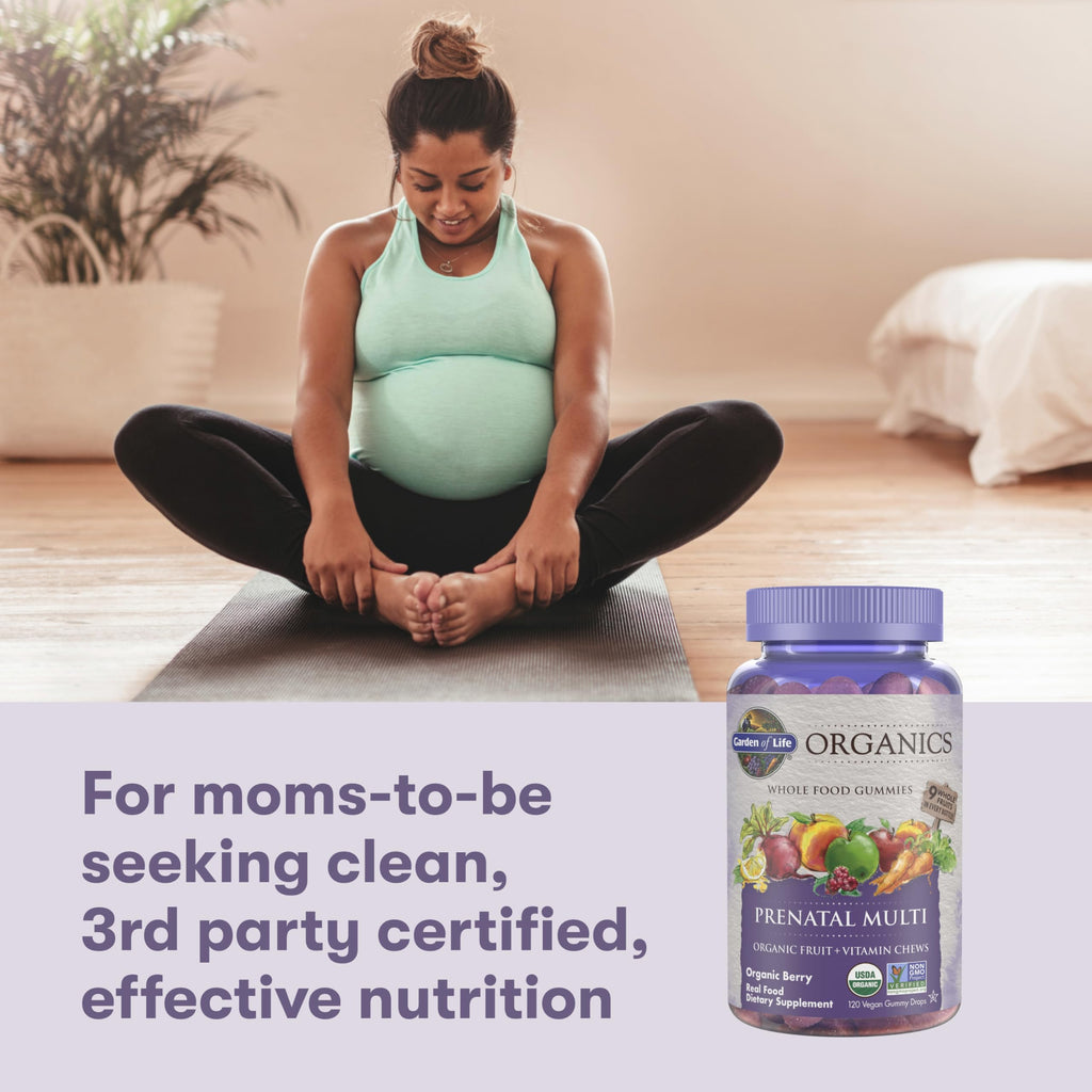 Garden of Life Organics Prenatal Multivitamin Gummies - 120 Gummies - image 7