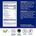 LeanFit WHEY Protein Cookies & Cream Powder - 26 Servings - image 4