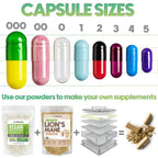 XPRS Nutra Size 1 Empty Enteric Coated Gelatin Capsules - 100 Count - image 5